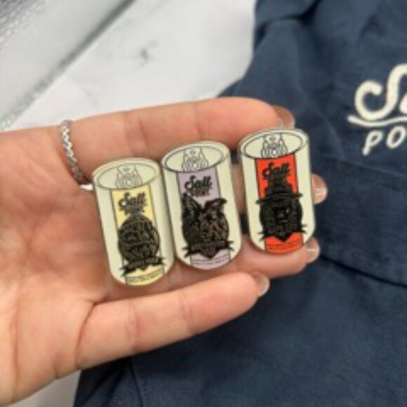 Salt Point Merch Bundle Hat Bandana Pins Patches Cocktail Brand California - Picture 2 of 14